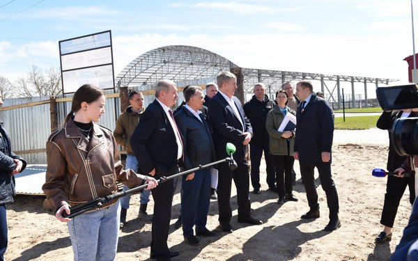 В брянских Журиничах строится настоящий спортивный городок