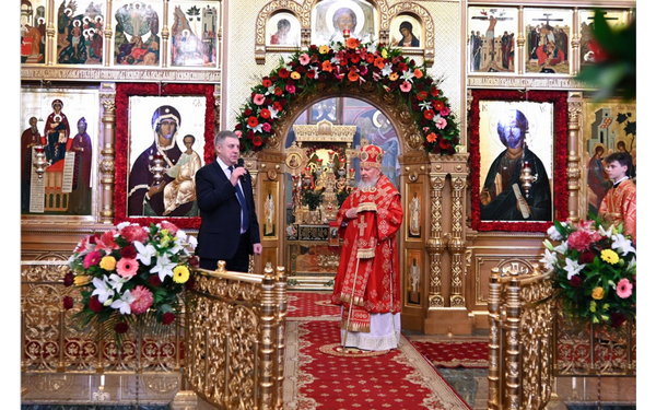 Благодарность за поддержку церкви брянскому губернатору выразил митрополит Александр