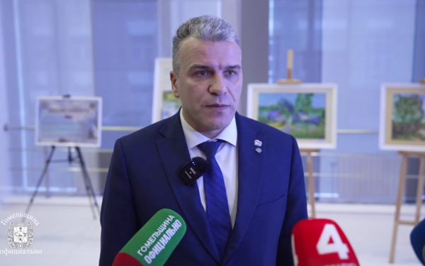 Врио замгубернатора Брянской области Виталий Свинцов пообщался с гомельской прессой