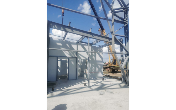 В селе Жирятино Брянской области строится модульный спортивный зал