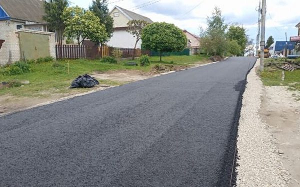 В Супонево Брянского района завершается капитальный ремонт улицы Первомайской