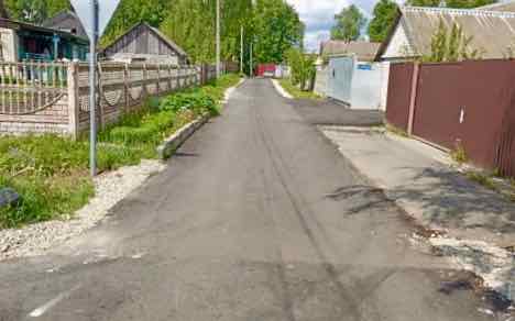 В Толмачево Брянской области ремонтируют улицу Трудовую