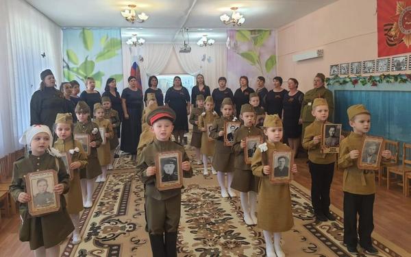 Дошкольникам из брянского Трубчевска рассказали о войне и победе