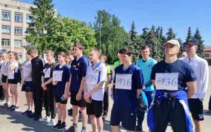 Трубчевск Брянской области первым среди малых городов провёл забег к 80-летию Победы