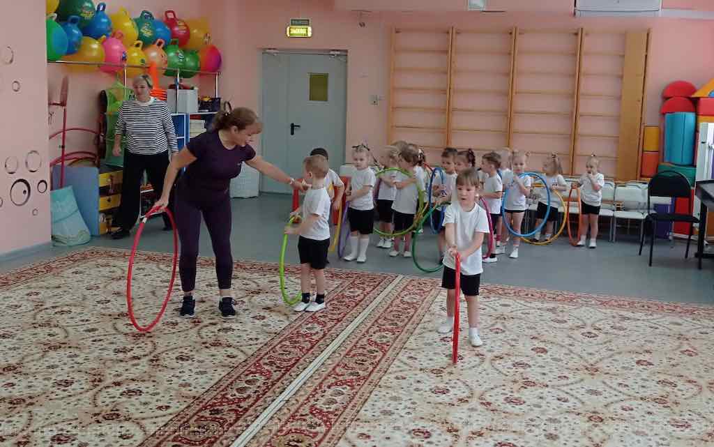 Развитие физических качеств при помощи полосы препятствий