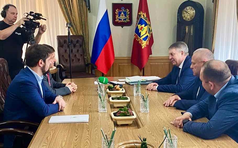 Брянский губернатор встретился с заместителем Министра транспорта