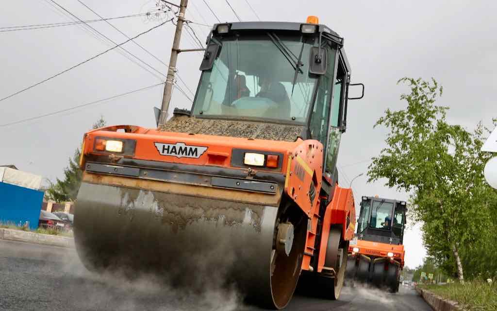 В Брянске реконструируют дорогу по улице Инженерной