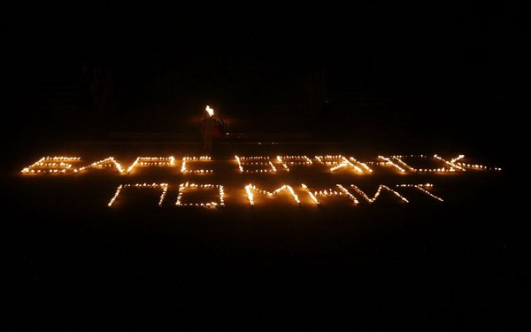 На Брянщине акцию «Свеча памяти» провели бойцы бригады «БАРС-Брянск»