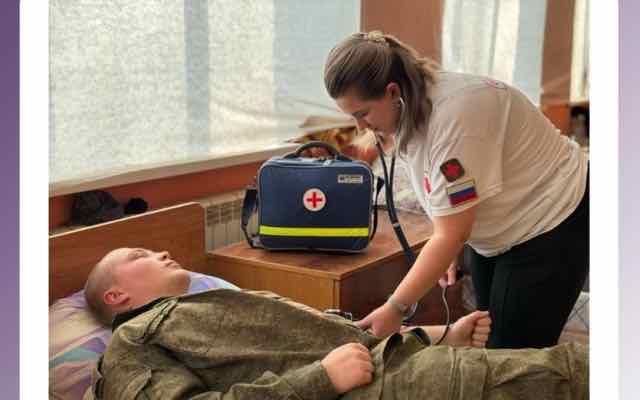 Фельдшер из Брянской области Мария Гайдукова удостоена награды на фотоконкурсе «Профессия в объективе»