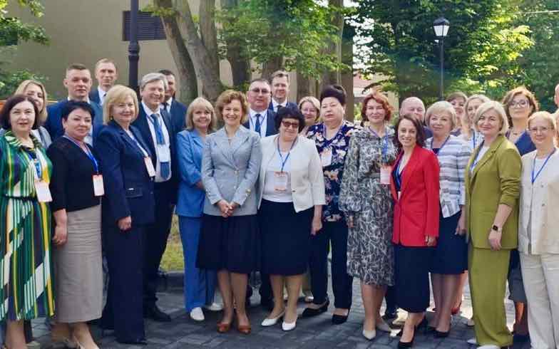 Галина Петушкова представляет Брянскую область на выездной встрече Союза финансистов России