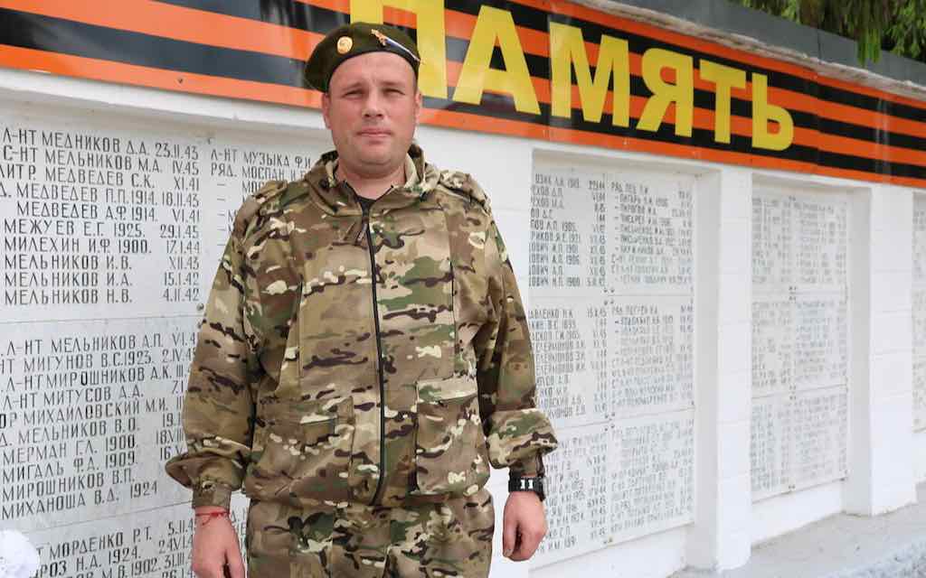 Михаил Заблоцкий из Стародуба Брянской области с первых дней участвует в спецоперации