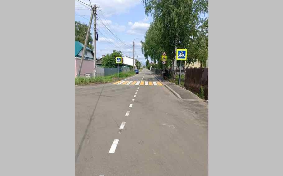 В Брянске завершается капремонт дорожного полотна на улице Суворова