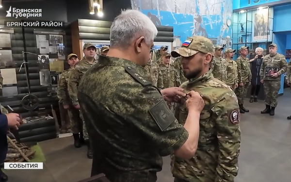 Семеро добровольцев бригады «БАРС-Брянск» удостоены медалей «За отвагу»