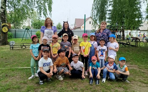 В детском саду «Солнышко» г. Жуковка прошло спортивное развлечение для старших групп под названием «День чистоты»