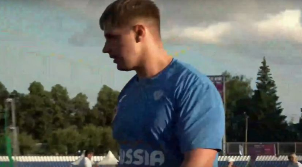 Брянец Александр Бабенко завоевал золото в толкании ядра на первенстве России U23