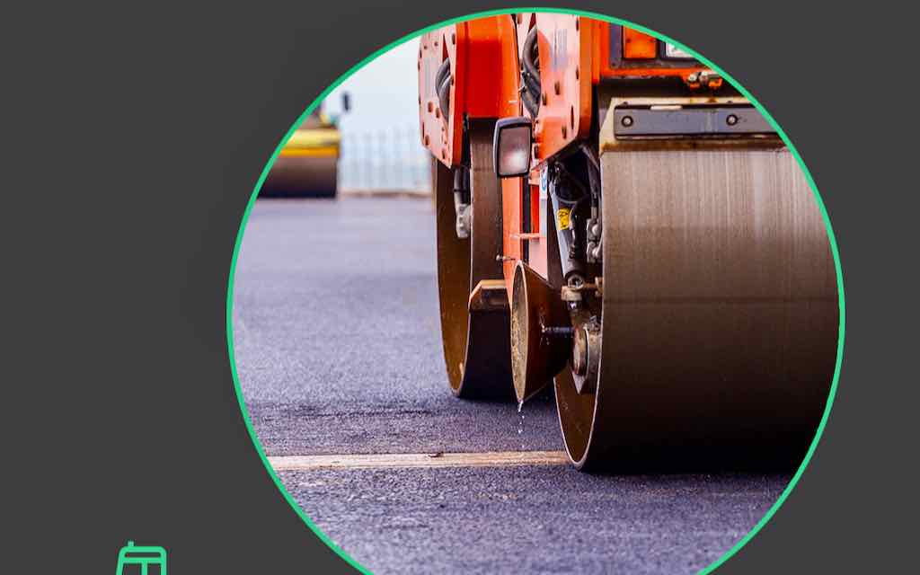 В Брянске ремонтируют участок улицы Жуковского