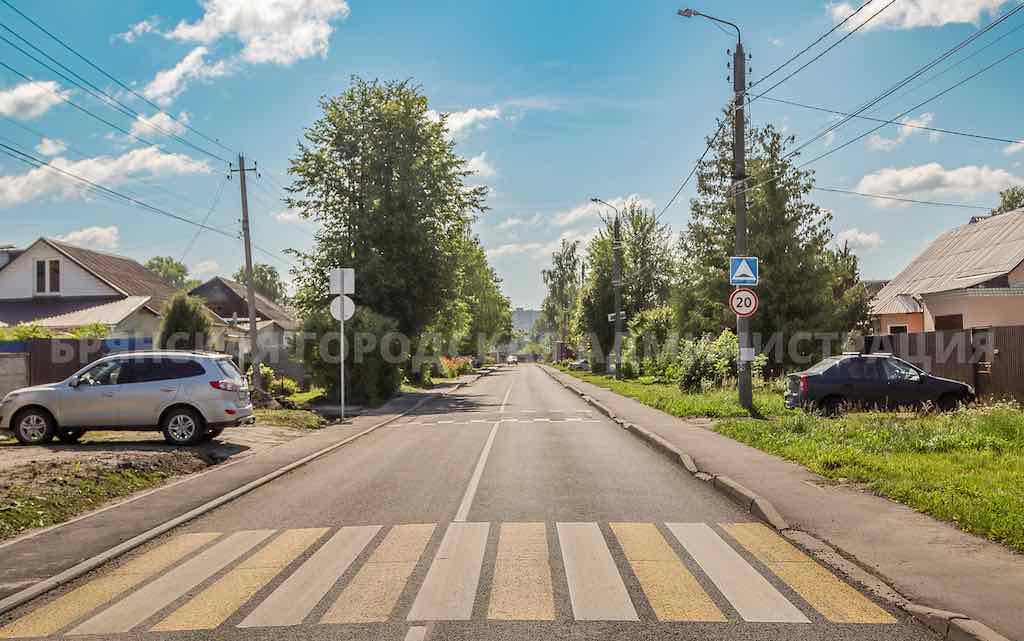 Улица Димитрова в Брянске полностью обновлена