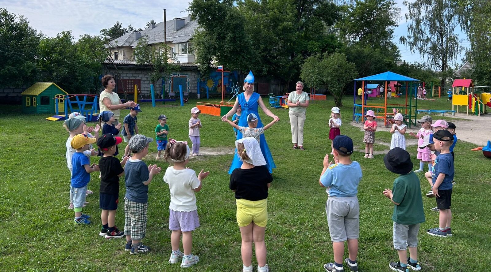 В детских садах Брянщины прошёл освежающий «Праздник воды»