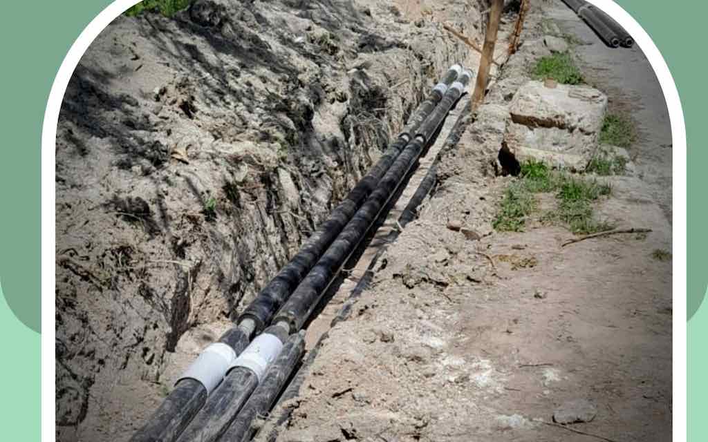 В Фокино Брянской области капитально ремонтируют сети отопления и горячего водоснабжения