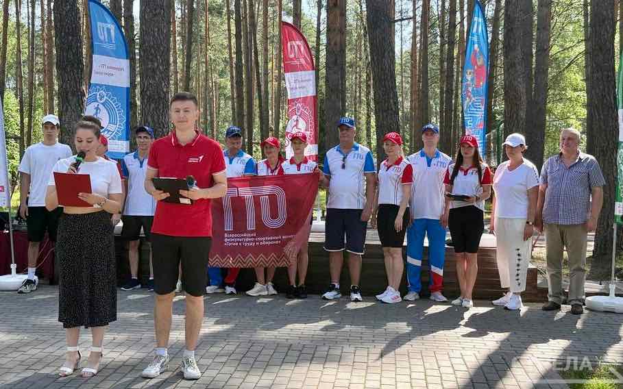 В брянском оздоровительном лагере «Искорка» стартовал фестиваль ГТО