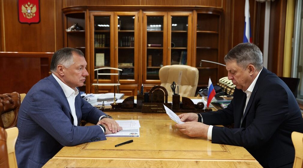 Александр Богомаз встретился с зампредседателя правительства Маратом Хуснуллиным