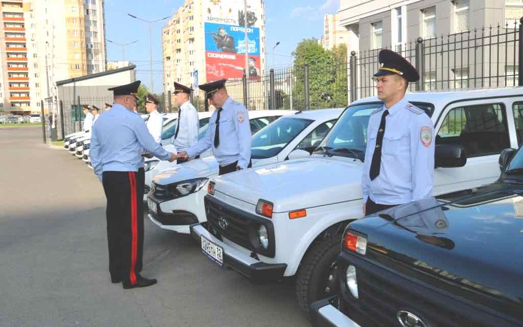Брянская полиция получила 20 новых служебных автомобилей