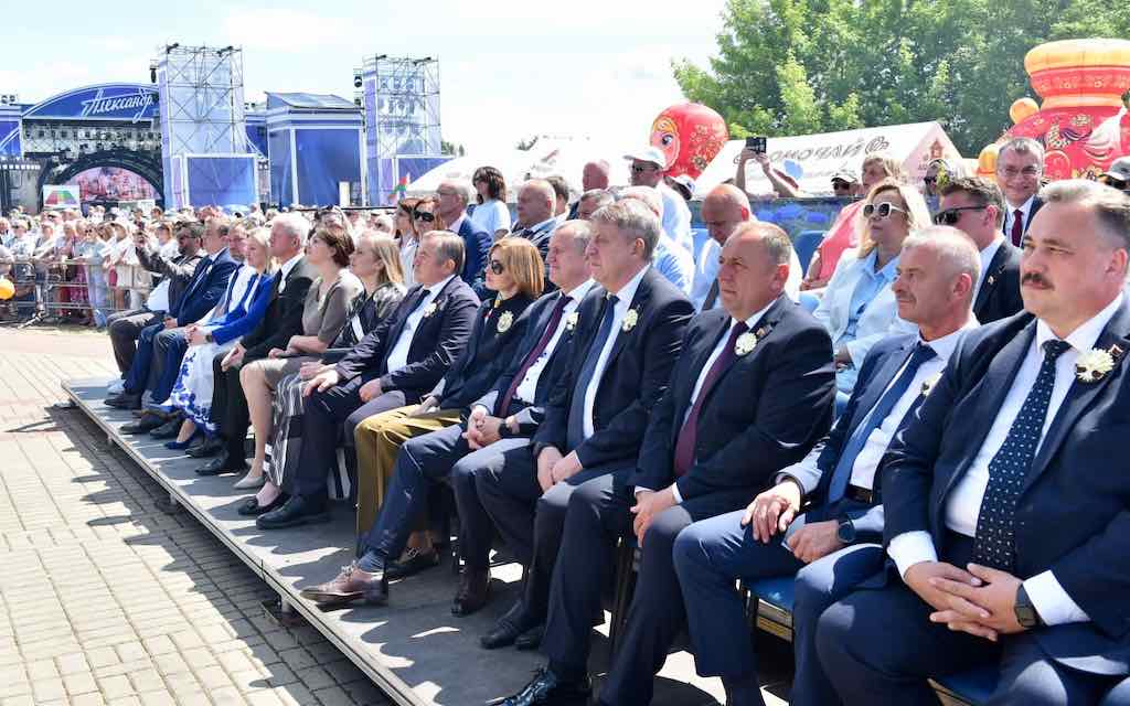 Брянские представители побывали на фестивале «Александрия» в Могилёве