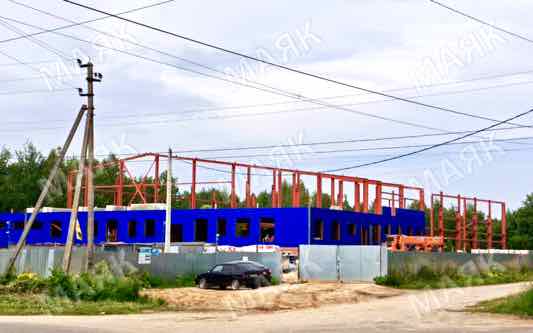 В Новозыбкове Брянской области продолжается строительство спортивного комплекса