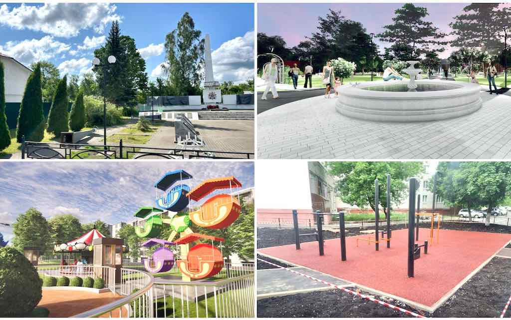 В Брянской области обновят 32 общественных пространства в 2025 году