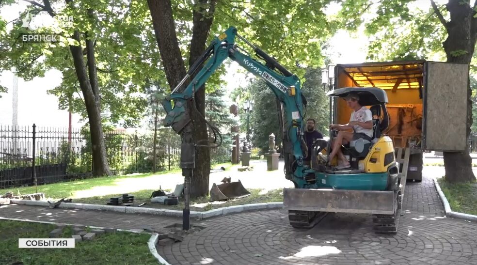 В парке имени А. Толстого Брянска появится новая многофункциональная площадка