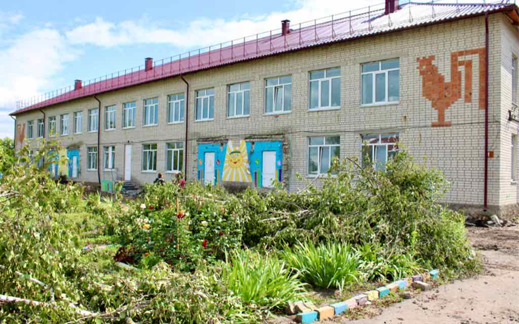 В Стародубском округе Брянской области ремонтируют детский сад «Солнышко»