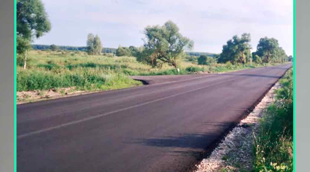 В Злынковском районе ремонтируют дорогу по нацпроекту