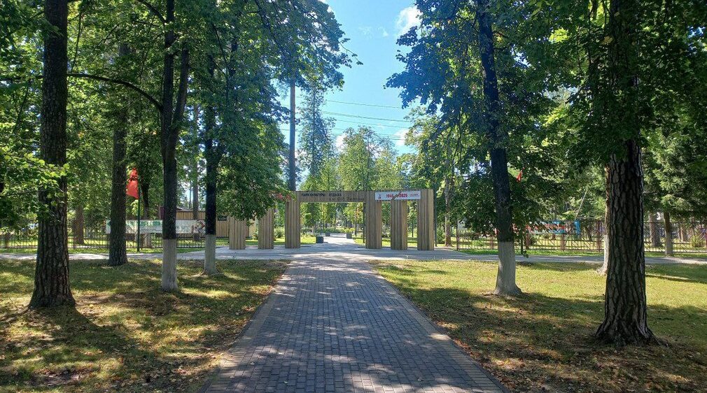 В Жуковке Брянской области созданы и благоустроены общественные территории