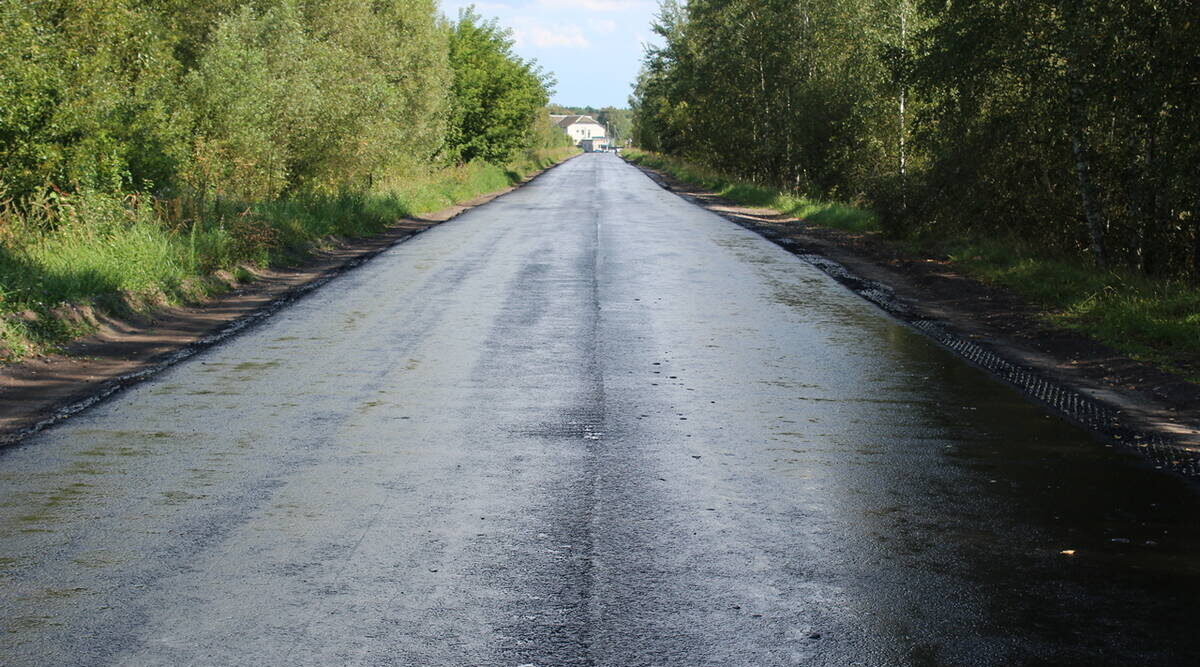 В Суземском районе Брянской области обновляют автодорогу «Суземка-Горожанка»