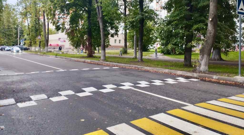 В Брянске завершили капремонт участка улицы Комсомольской