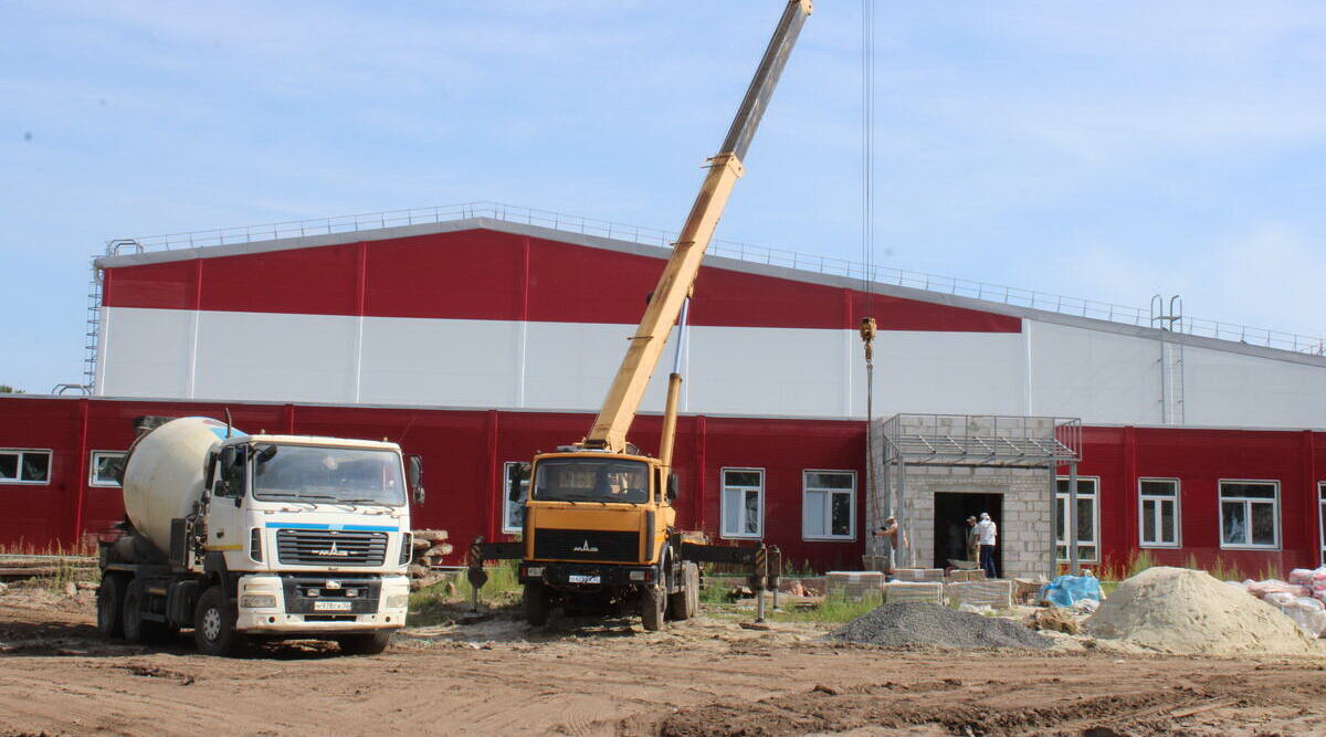 Строительство СОКа завершается в брянском Стародубе