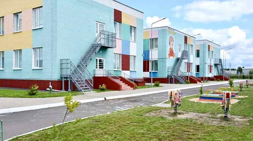 В Почепе открыли современный детский сад «Малыш» на 150 мест