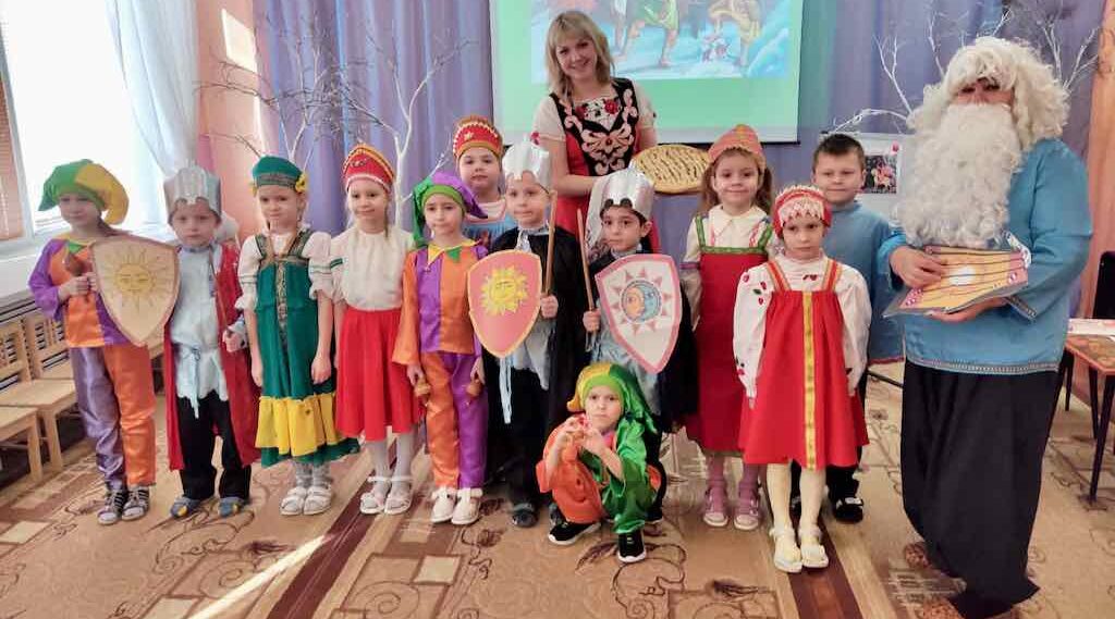 Использование метода проекта при ознакомлении дошкольников с былинным эпосом