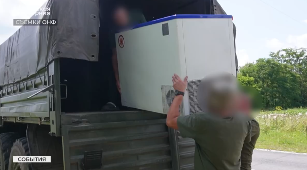 В Курское приграничье доставили гуманитарный груз из Брянской области