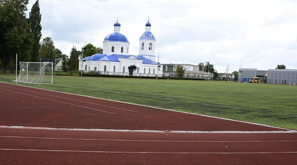 Стадион «Нерусса» в Трубчевске поддерживается в надлежащем виде