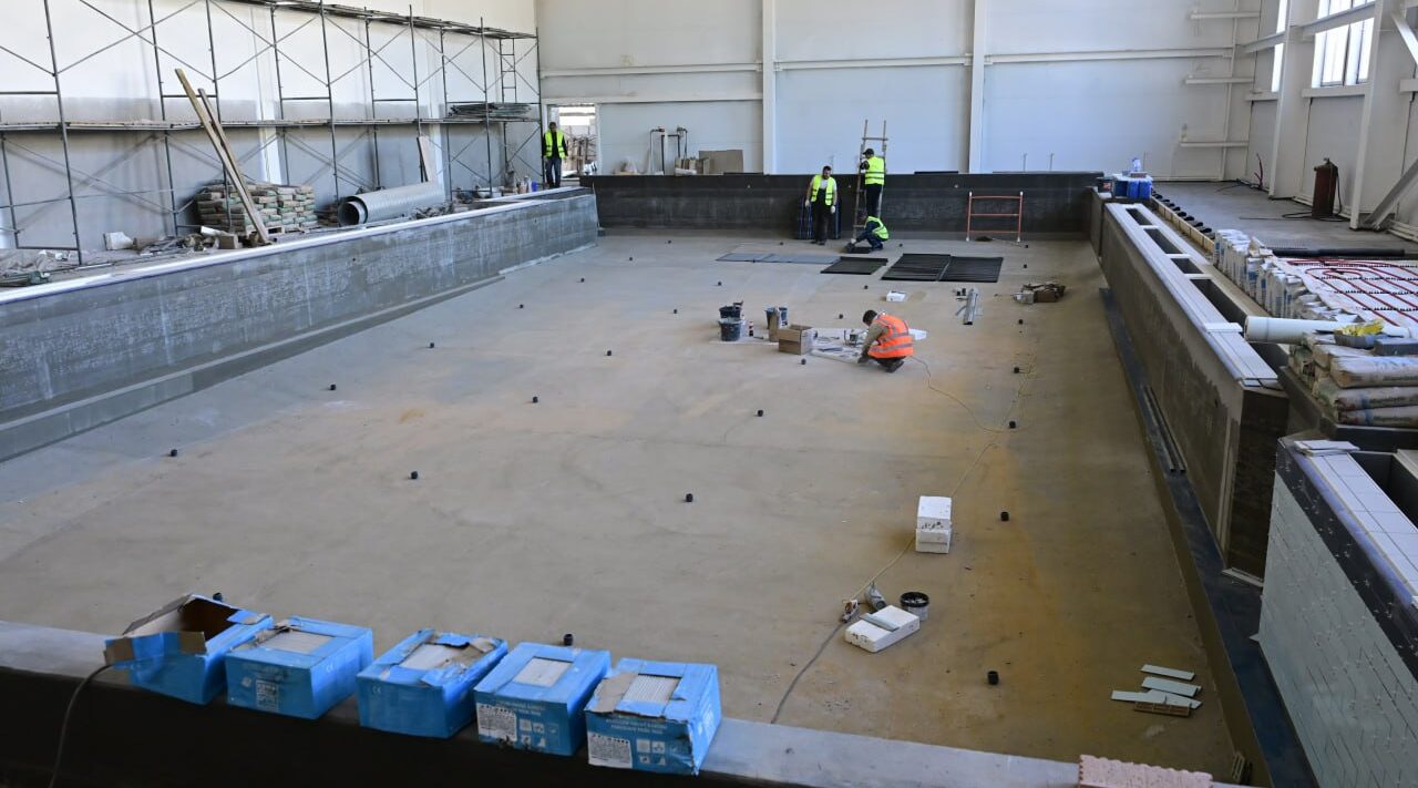 В  Унече строится современный спортобъект