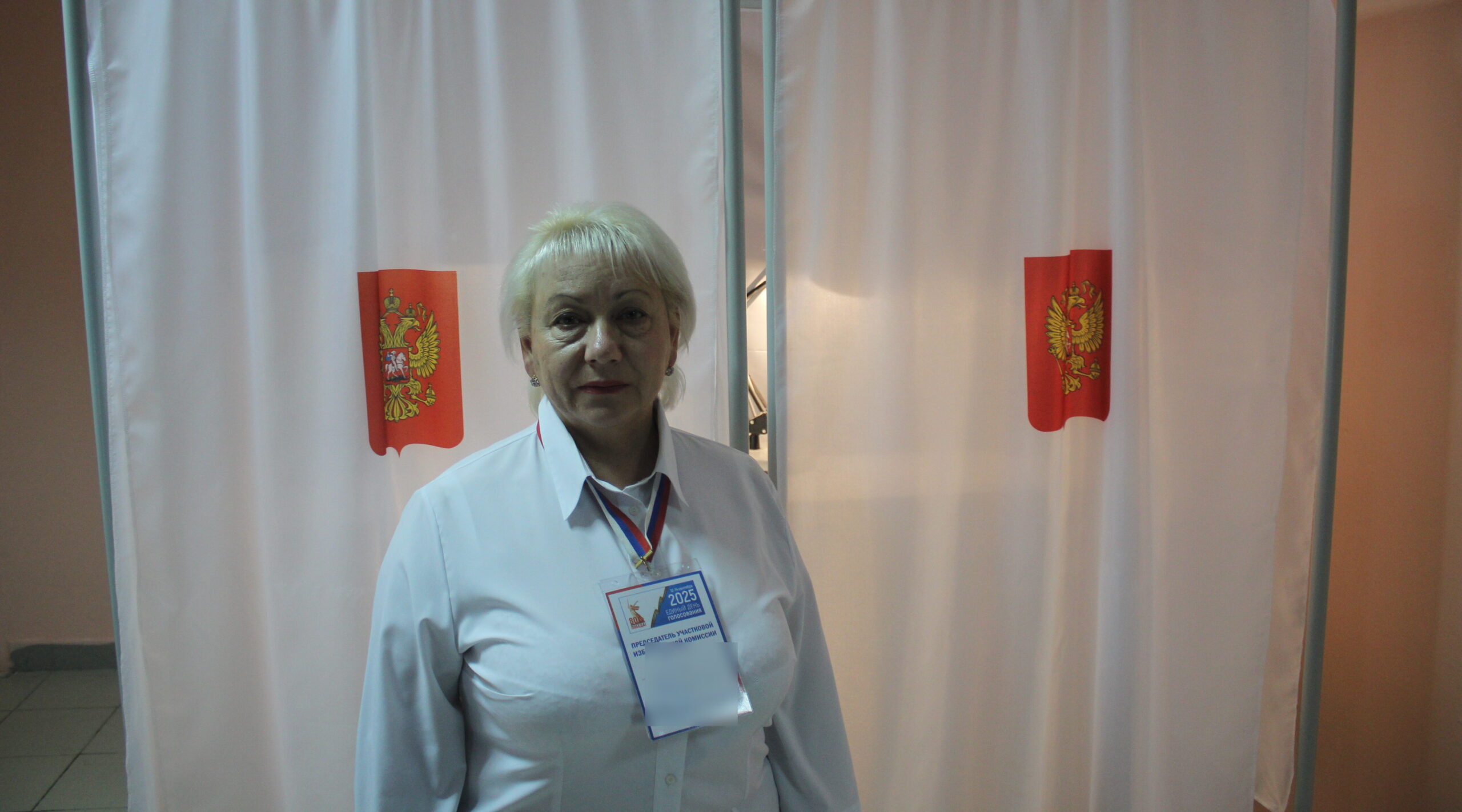 В Брянске председатель УИКа рассказала о ходе голосования