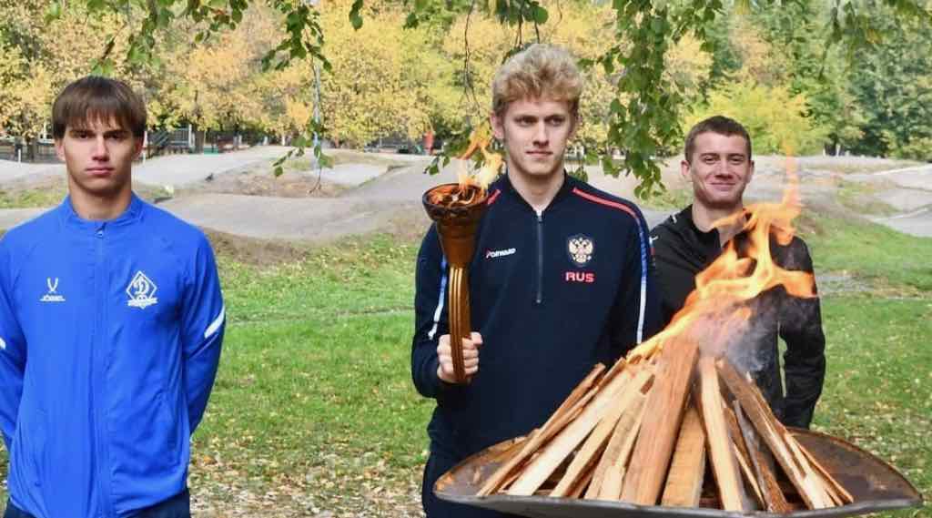 В Брянске зажгли огонь студенческой спартакиады «Огненный Лис»