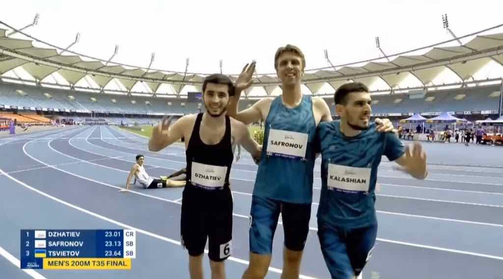 Брянец Давид Джатиев взял золото ЧМ по паралимпийской лёгкой атлетике