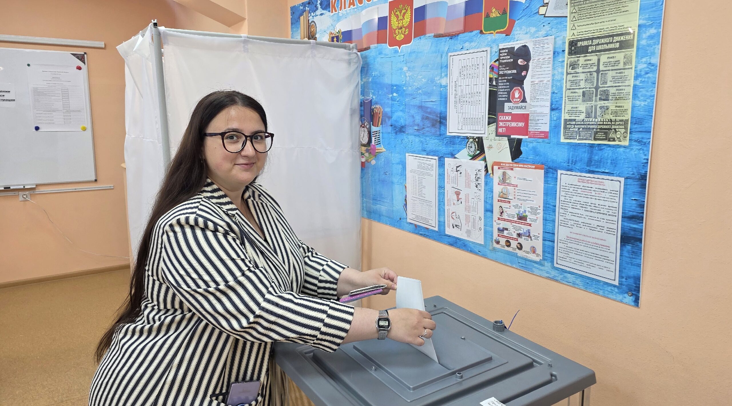 На выборы губернатора приходят брянские учителя