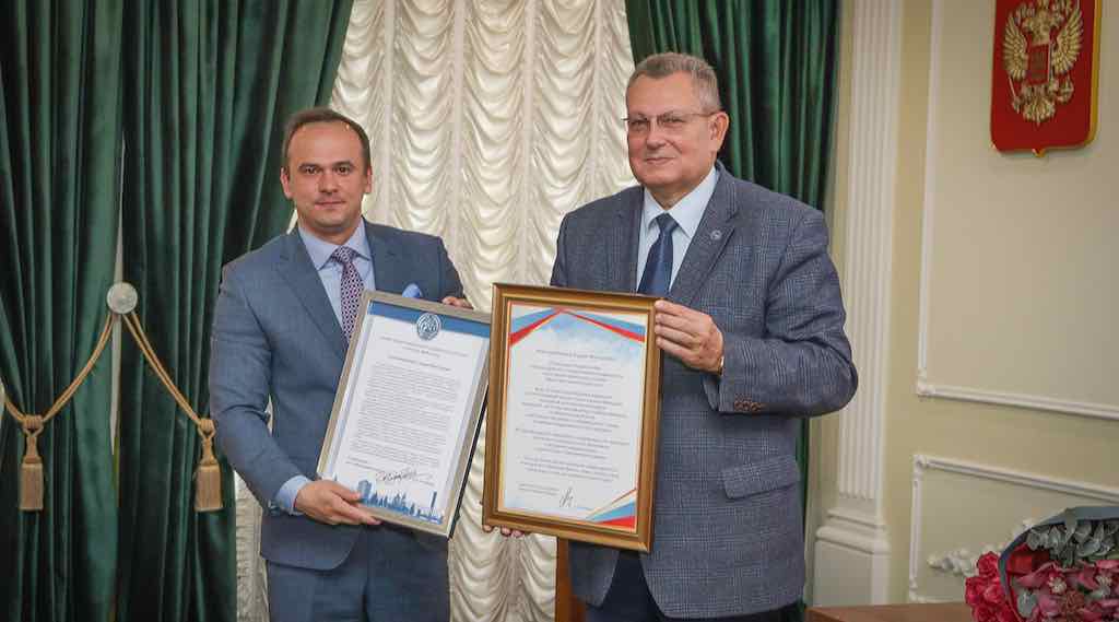 Денис Семёнов поздравил БГУ с 95-летним юбилеем