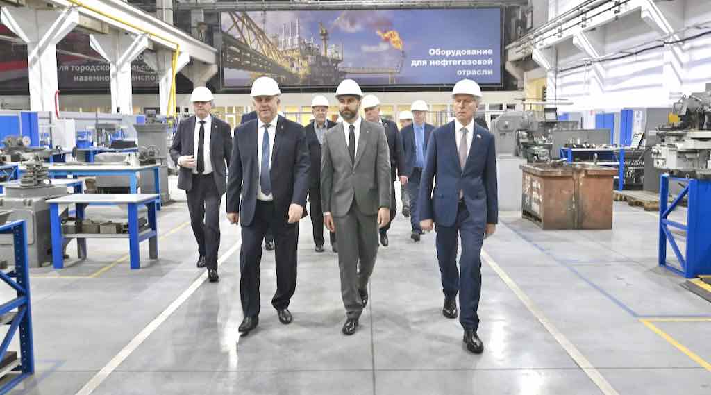 Богомаз и Матыцин посетили «Термотрон-завод» в юбилейный год