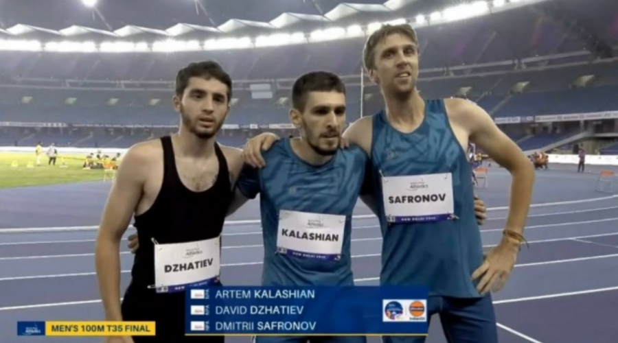 Брянские паралимпийцы завоевали пьедестал на чемпионате Мира в Индии