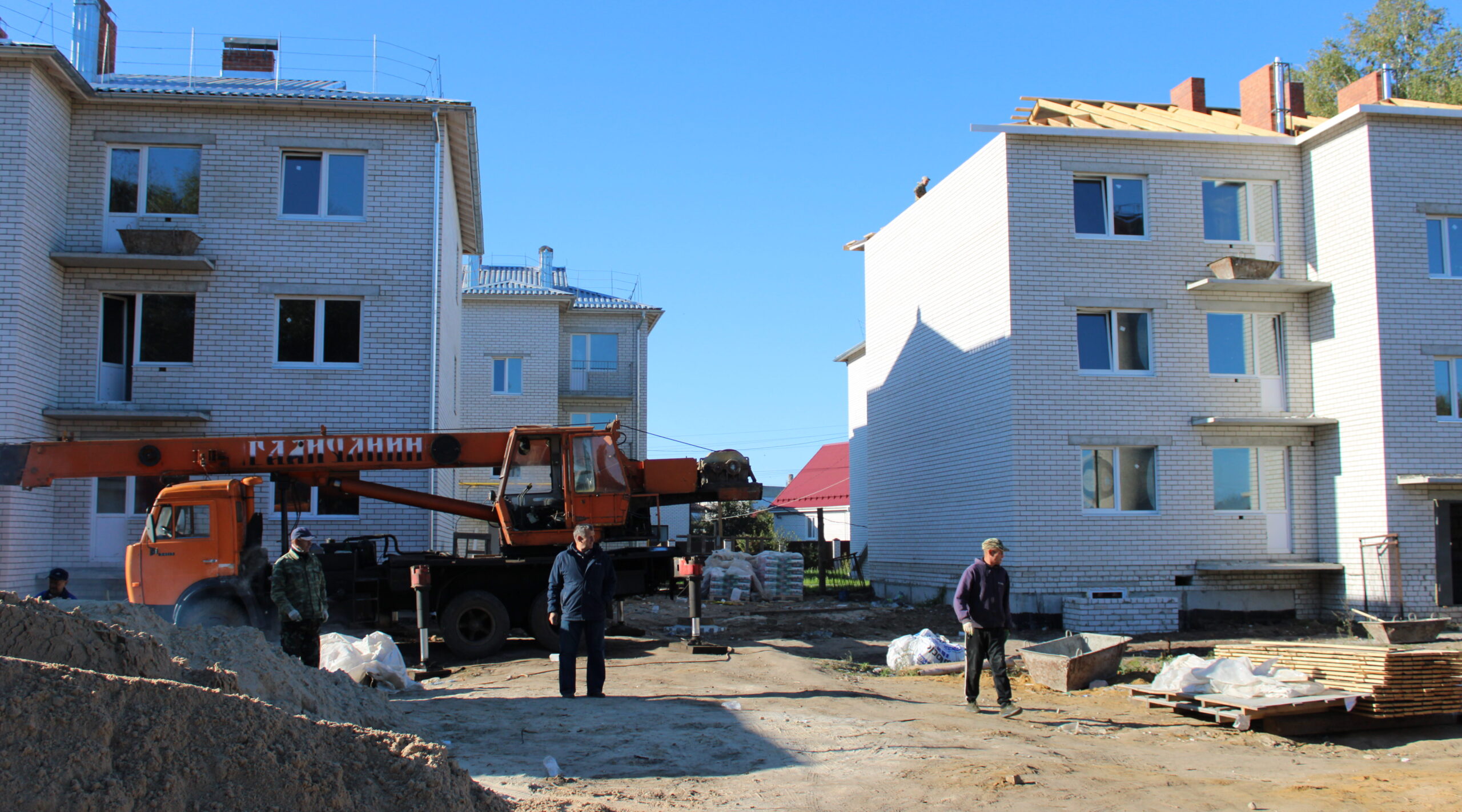 В Стародубе продолжается строительство многоквартирных домов