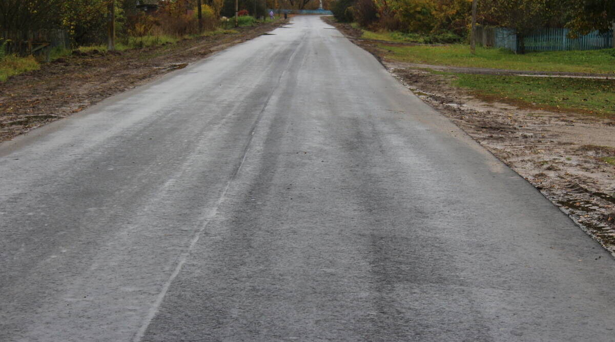 В Негино отремонтировали улицу Новую и часть Центральной